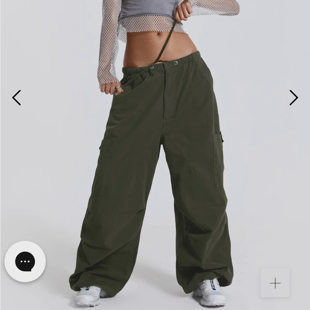 Like new Jaded London Parachute pants
